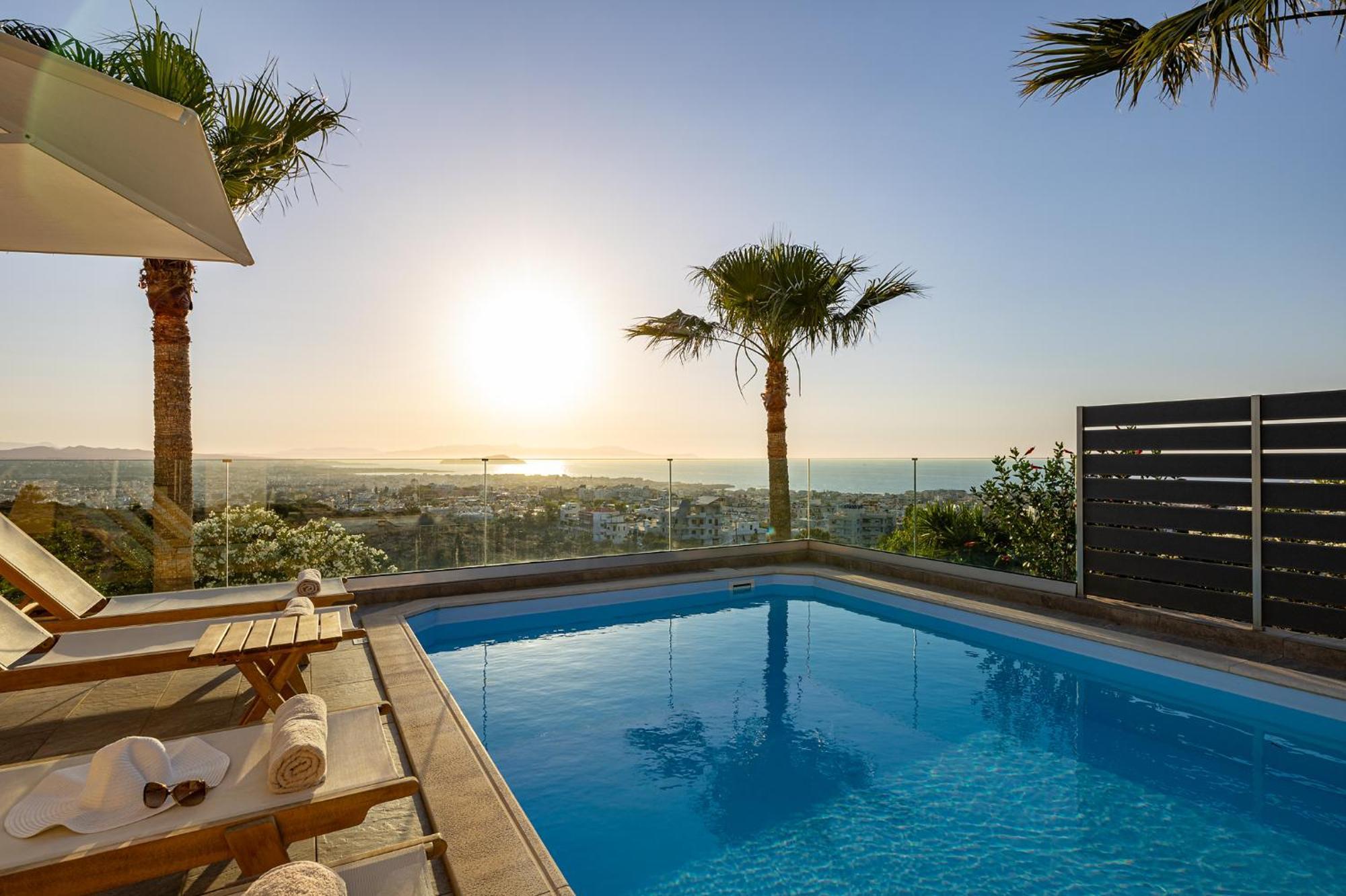Karmilos Hill Villa 하니아 외부 사진