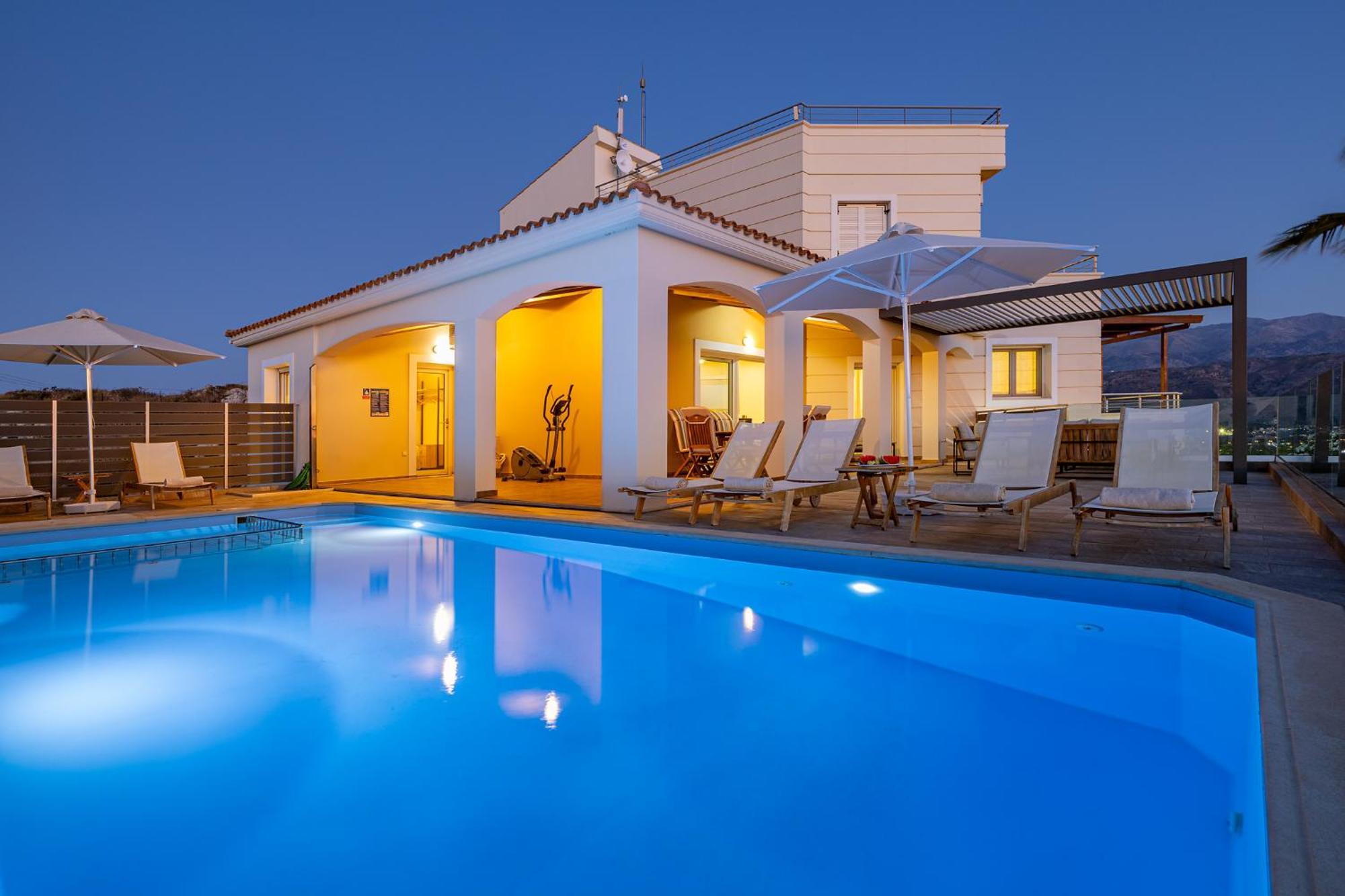Karmilos Hill Villa 하니아 외부 사진