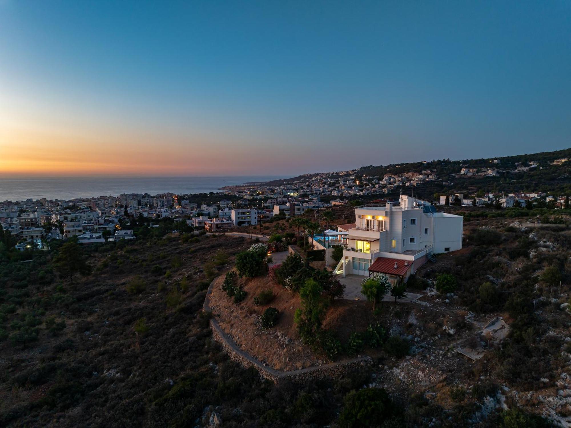 Karmilos Hill Villa 하니아 외부 사진
