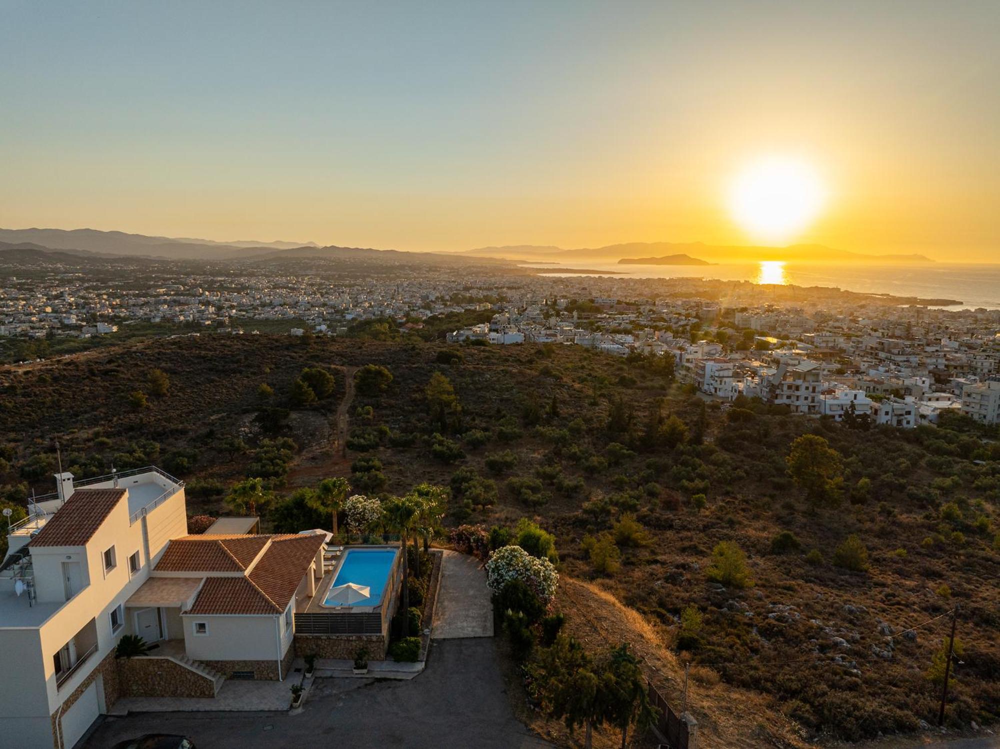 Karmilos Hill Villa 하니아 외부 사진