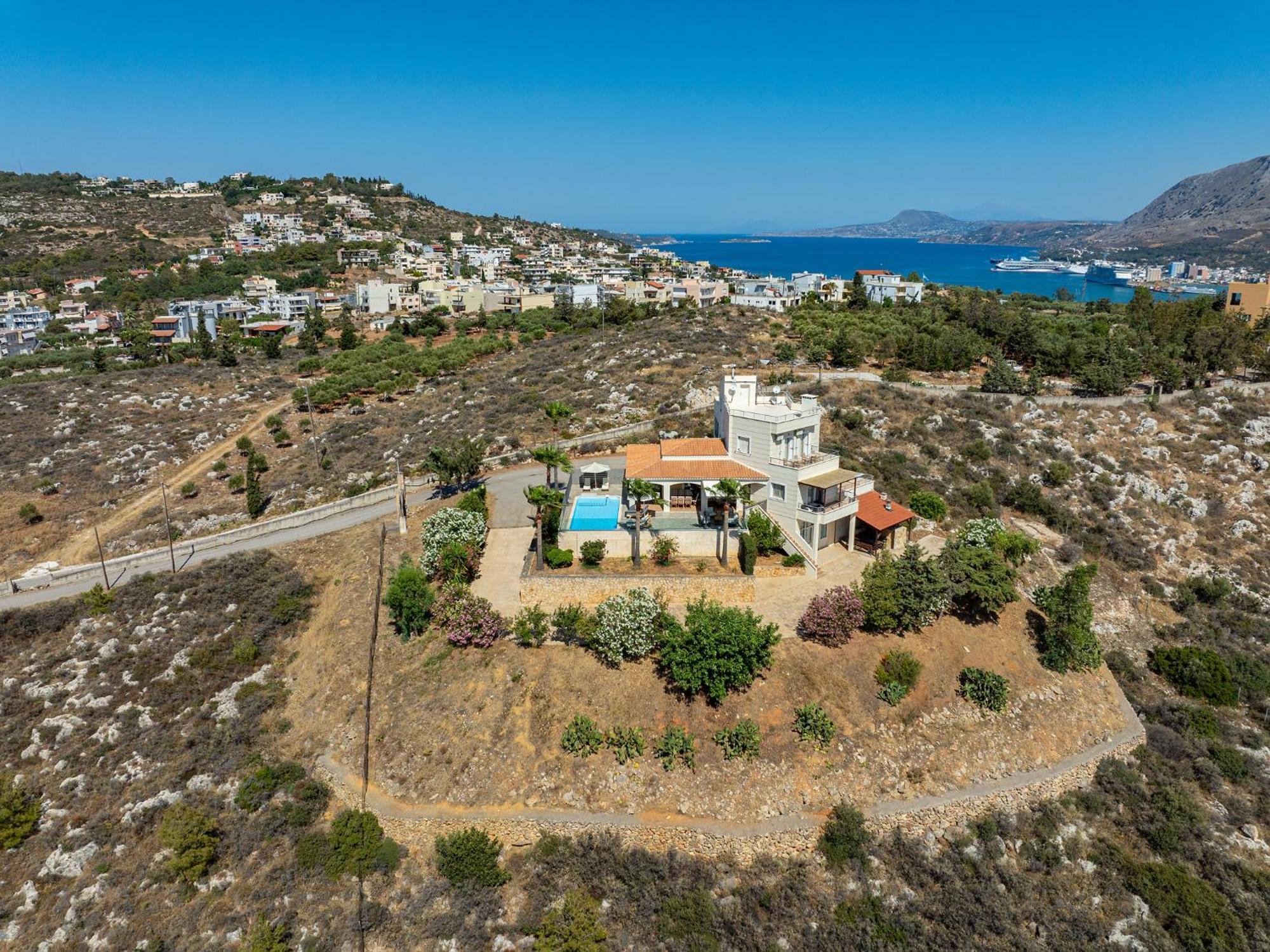 Karmilos Hill Villa 하니아 외부 사진