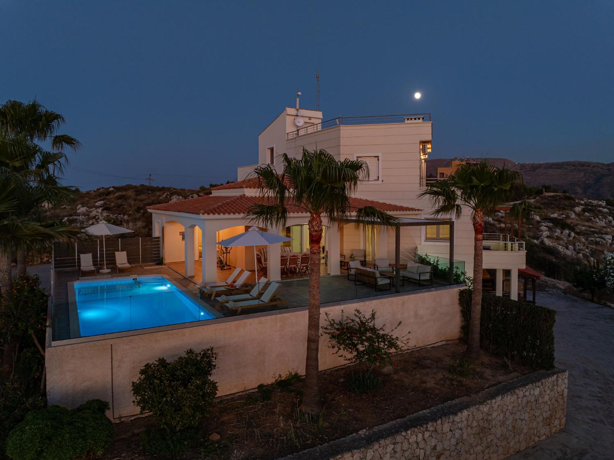 Karmilos Hill Villa 하니아 외부 사진