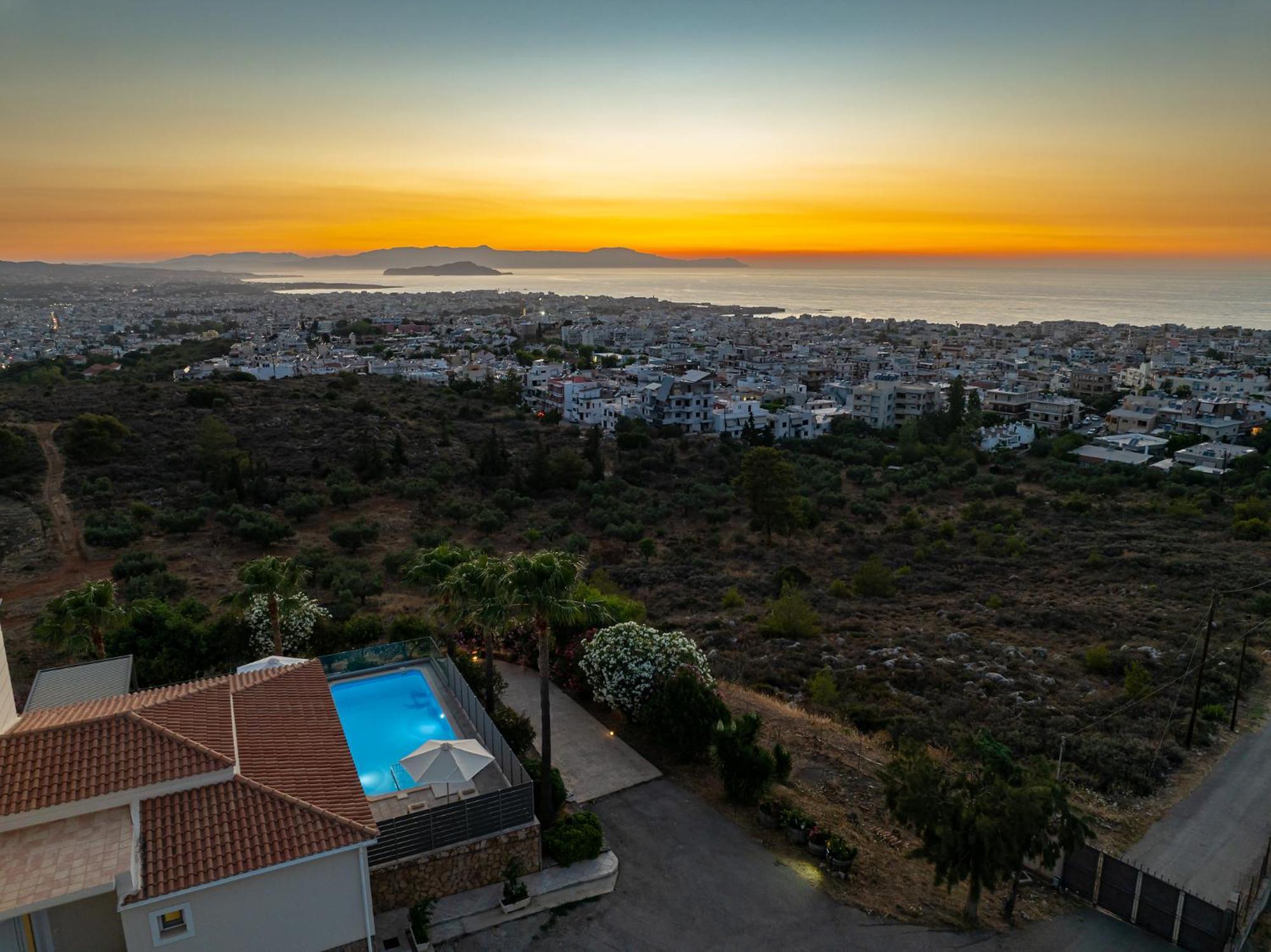 Karmilos Hill Villa 하니아 외부 사진