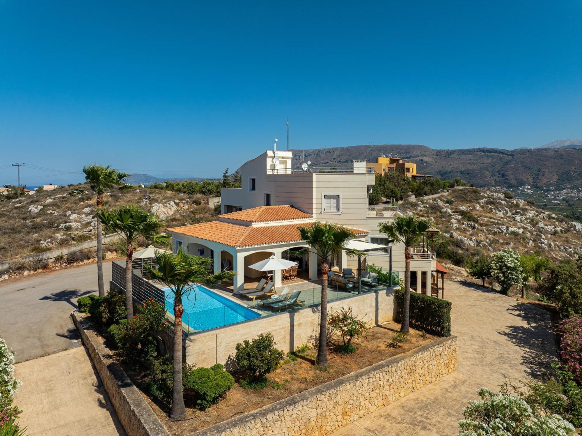 Karmilos Hill Villa 하니아 외부 사진