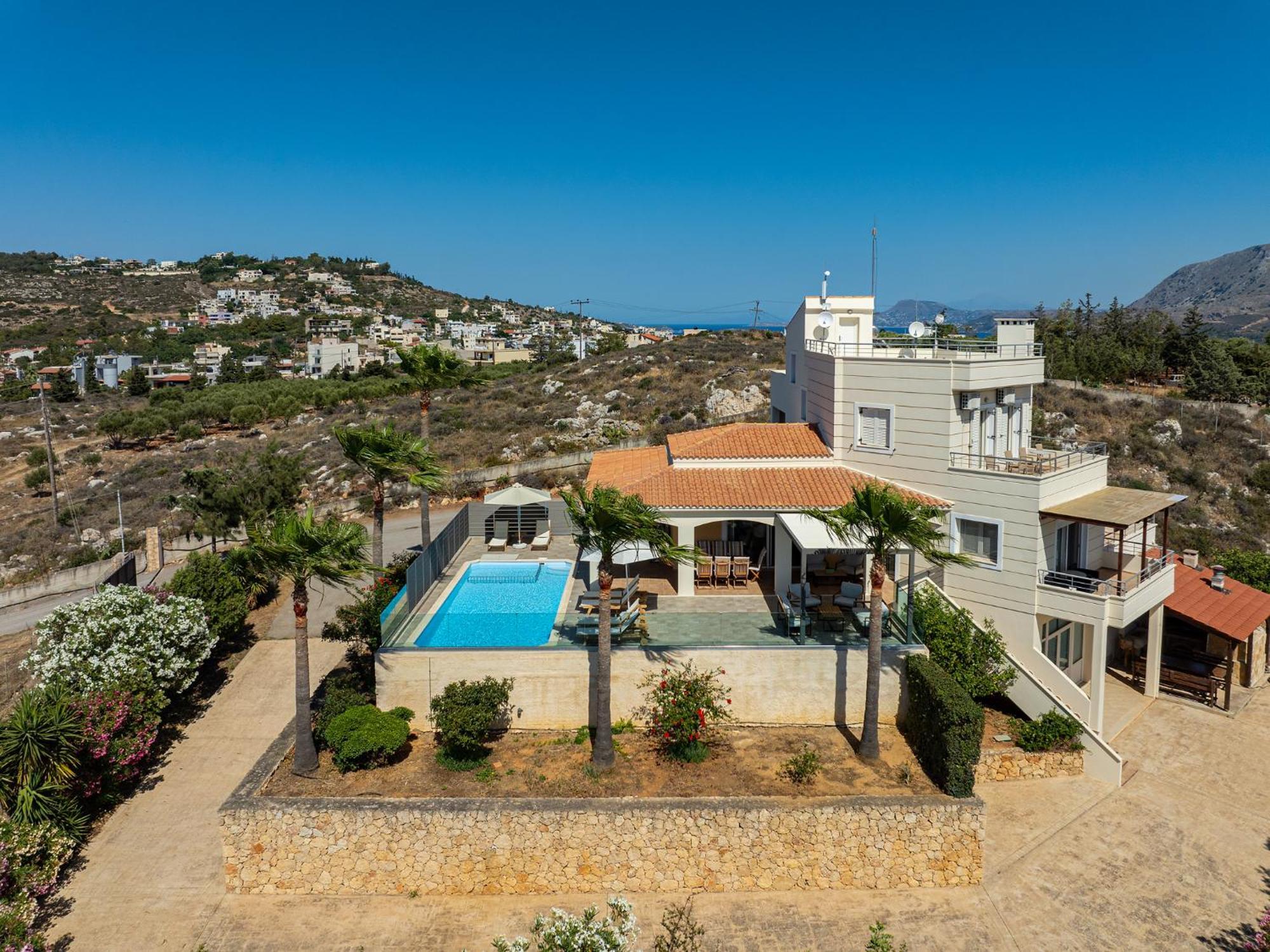 Karmilos Hill Villa 하니아 외부 사진